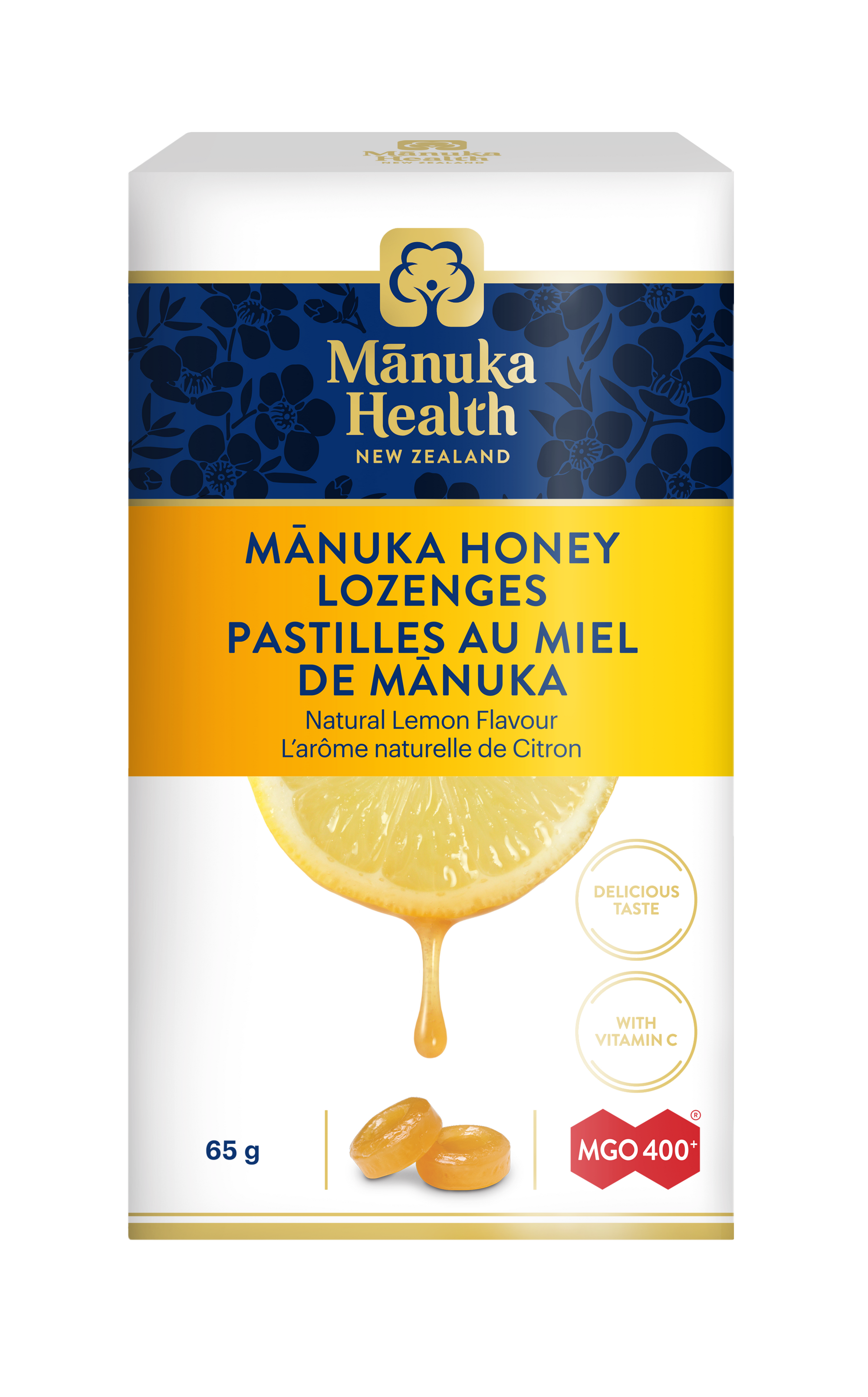 Manuka Honey & Lemon  Lozenges MGO 400+