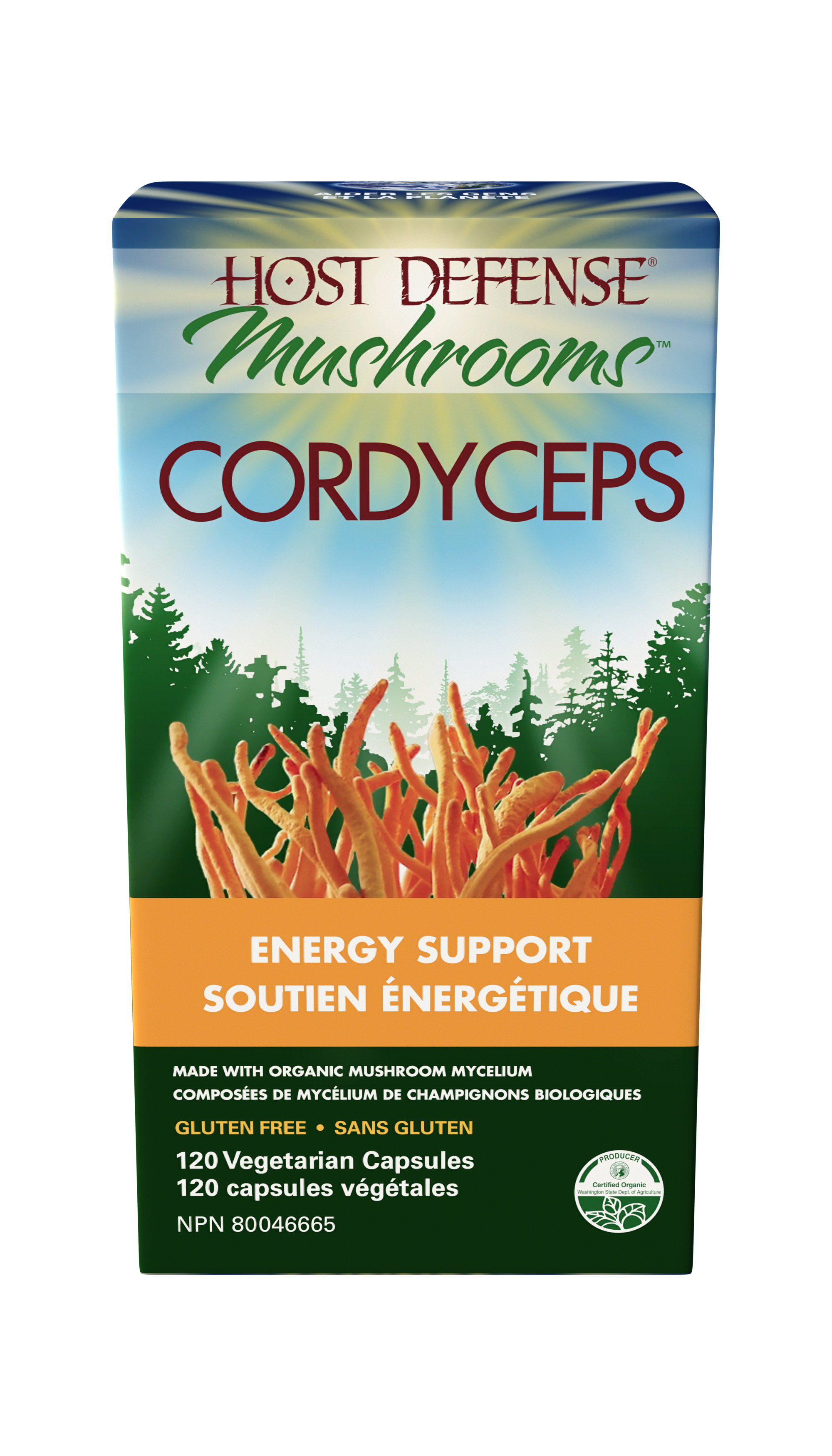 Cordyceps (Cordyceps Mycelium) Capsules