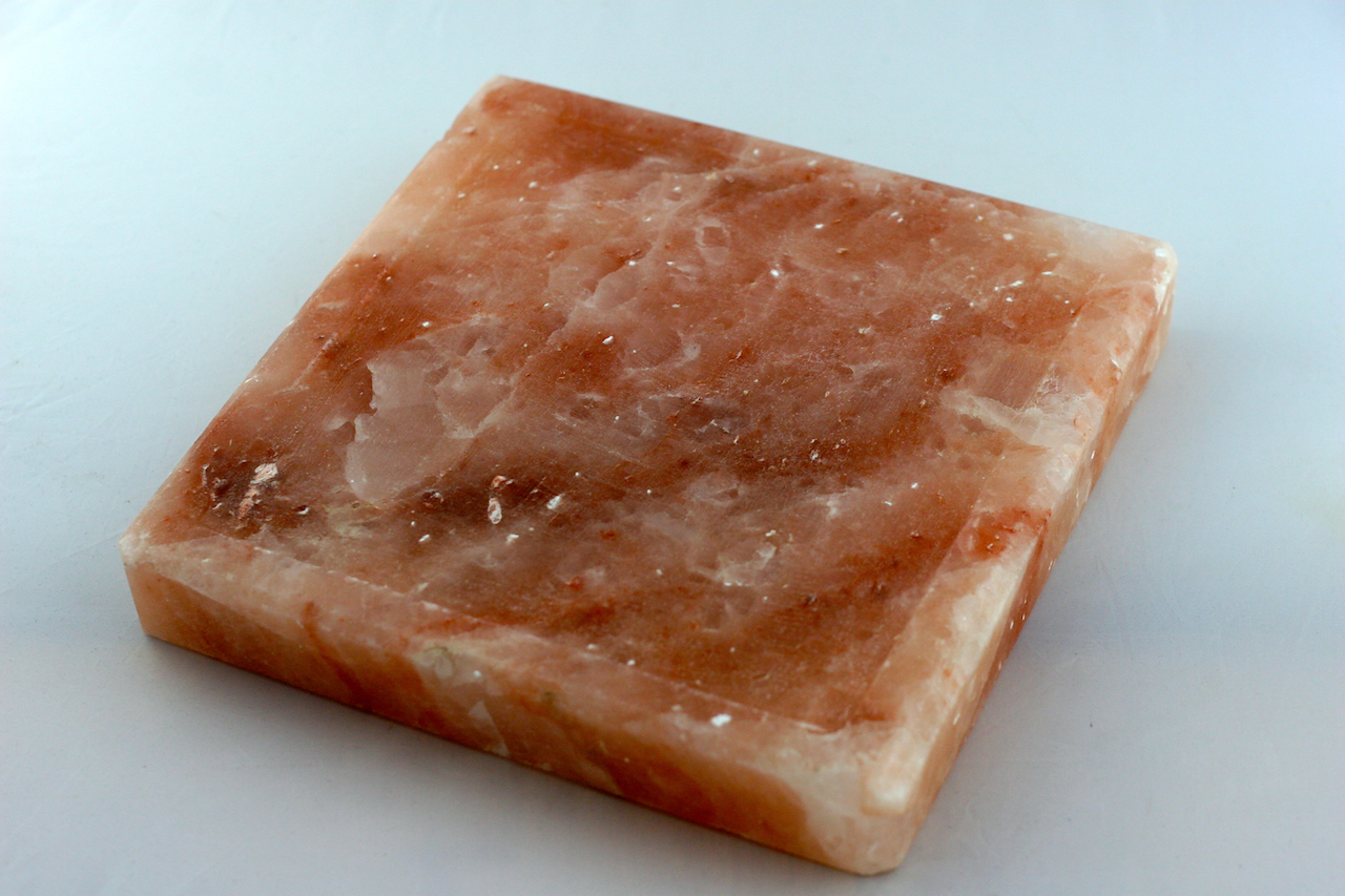 Himalayan Small Salt brick w/ Ridge 8 x 8 x 2 inch